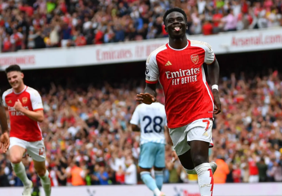 英超-萨卡世界波廷贝尔伤退 阿森纳2-1诺丁汉森林 英超-萨卡世界波廷贝尔伤退 阿森纳2-1诺丁汉森林