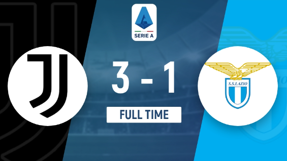 意甲-尤文3-1拉齐奥暂登榜首 弗拉霍维奇双响小基耶萨建功 意甲-尤文3-1拉齐奥暂登榜首 弗拉霍维奇双响小基耶萨建功