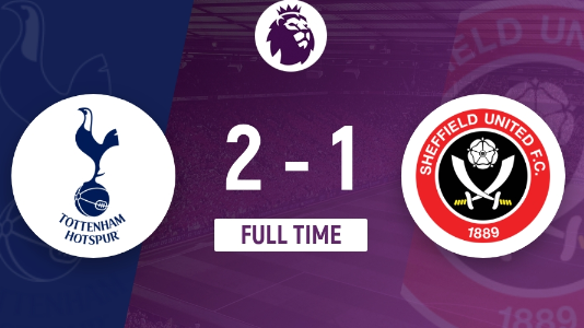 英超-热刺2-1谢菲联 理查利森98分钟扳平+100分钟助攻库卢绝杀 英超-热刺2-1谢菲联 理查利森98分钟扳平+100分钟助攻库卢绝杀