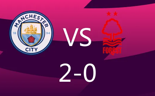 英超-哈兰德福登破门罗德里染红 曼城2-0诺丁汉森林 英超-哈兰德福登破门罗德里染红 曼城2-0诺丁汉森林