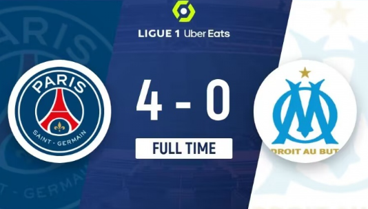 法甲-巴黎4-0横扫马赛排第三 拉莫斯双响,姆巴佩伤退 法甲-巴黎4-0横扫马赛排第三 拉莫斯双响,姆巴佩伤退