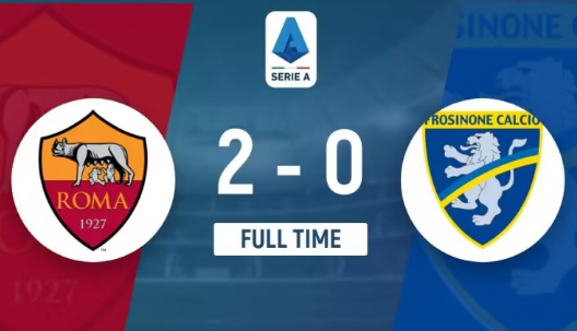 意甲-罗马2-0战胜弗洛西诺内,卢卡库、佩莱格里尼破门 意甲-罗马2-0战胜弗洛西诺内,卢卡库、佩莱格里尼破门