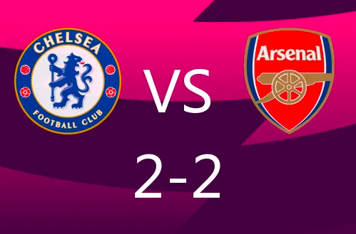 英超-穆德里克神仙球,赖斯破门 枪手2-2蓝军 英超-穆德里克神仙球,赖斯破门 枪手2-2蓝军