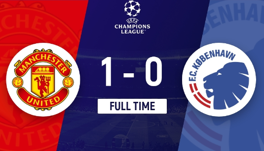 欧冠-曼联1-0小胜哥本哈根,马奎尔头槌制胜,奥纳纳扑点 欧冠-曼联1-0小胜哥本哈根,马奎尔头槌制胜,奥纳纳扑点