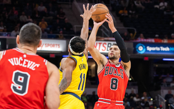 武切维奇24+17拉文23分 哈利伯顿两双步行者105-112不敌公牛 武切维奇24+17拉文23分 哈利伯顿两双步行者105-112不敌公牛