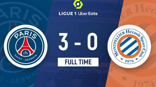 法甲-巴黎3-0轻取蒙彼利埃4连胜暂登顶 李刚仁埃梅里破门阿什拉夫两助 法甲-巴黎3-0轻取蒙彼利埃4连胜暂登顶 李刚仁埃梅里破门阿什拉夫两助