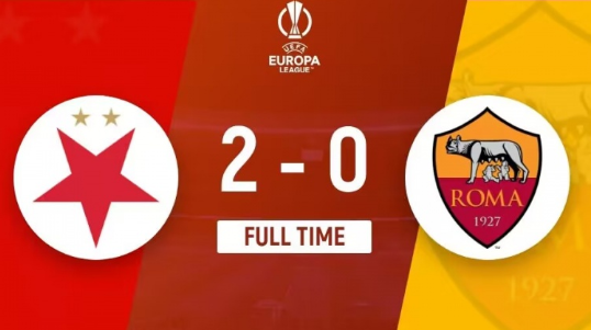 欧联杯-布拉格斯拉维亚2-0战胜罗马,朱雷卡、马索普斯特破门 欧联杯-布拉格斯拉维亚2-0战胜罗马,朱雷卡、马索普斯特破门