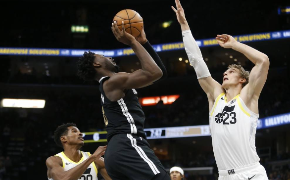 马尔卡宁26+7 克拉克森26分 贝恩37+8 爵士127-121力擒灰熊 马尔卡宁26+7 克拉克森26分 贝恩37+8 爵士127-121力擒灰熊