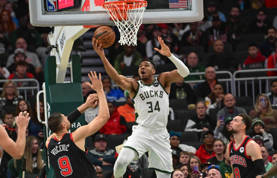 字母哥35+11利拉德仅12分 雄鹿118-109力擒公牛终结2连败 字母哥35+11利拉德仅12分 雄鹿118-109力擒公牛终结2连败