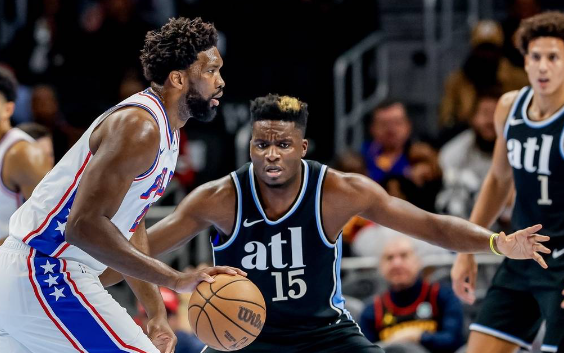 恩比德32+8哈里斯两双 特雷-杨22+13老鹰116-126不敌76人 恩比德32+8哈里斯两双 特雷-杨22+13老鹰116-126不敌76人