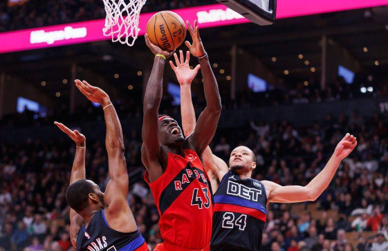 坎宁安仅18+5惨遭11连败 猛龙7人上双142-113大胜活塞 坎宁安仅18+5惨遭11连败 猛龙7人上双142-113大胜活塞