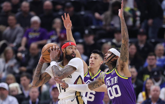 锡安莺歌空砍51分克拉克森两双 马卡缺战爵士114-112险胜鹈鹕 锡安莺歌空砍51分克拉克森两双 马卡缺战爵士114-112险胜鹈鹕