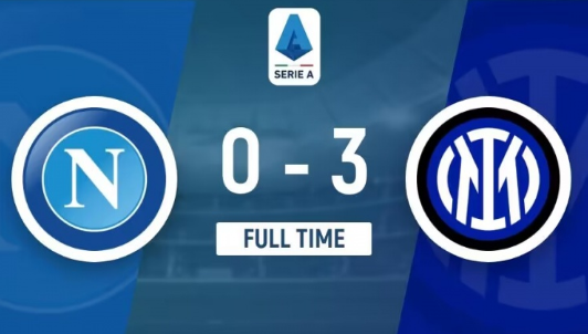 意甲-国米3-0轻取那不勒斯重返榜首 恰20凌空斩巴雷拉传射 意甲-国米3-0轻取那不勒斯重返榜首 恰20凌空斩巴雷拉传射