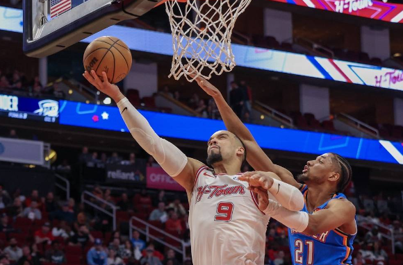 狄龙23分 小史密斯18板 亚历山大33分 火箭110-101力克雷霆终结三连败 狄龙23分 小史密斯18板 亚历山大33分 火箭110-101力克雷霆终结三连败