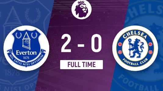 英超-切尔西0-2负埃弗顿遭遇2连败 蓝军近5轮3负降至第12 英超-切尔西0-2负埃弗顿遭遇2连败 蓝军近5轮3负降至第12