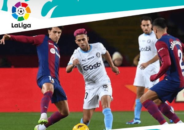 西甲-莱万破门孔德失误送礼 巴萨2-4赫罗纳送对手登顶 西甲-莱万破门孔德失误送礼 巴萨2-4赫罗纳送对手登顶