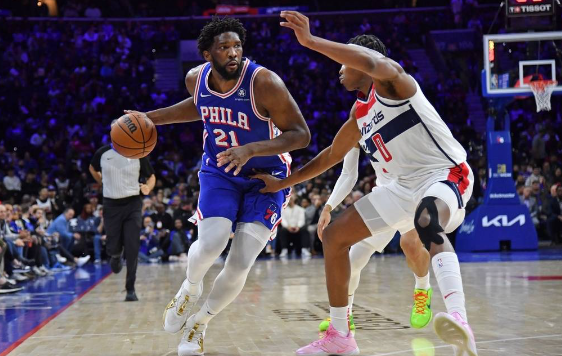 恩比德三节打卡34+10马克西24分 76人146-101大胜奇才 恩比德三节打卡34+10马克西24分 76人146-101大胜奇才