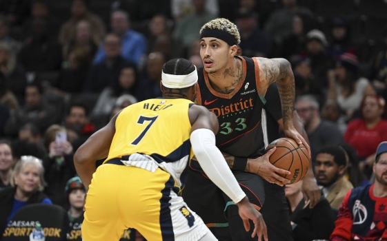 库兹马普尔均砍30+哈利伯顿两双 奇才137-123胜步行者终结6连败 库兹马普尔均砍30+哈利伯顿两双 奇才137-123胜步行者终结6连败