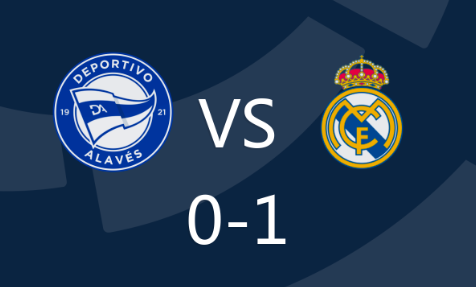 西甲-十人皇马1-0阿拉维斯登顶,巴斯克斯绝杀 西甲-十人皇马1-0阿拉维斯登顶,巴斯克斯绝杀