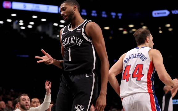 布里奇斯29+6+7 托马斯20分 篮网7人上双126-115送活塞26连败 布里奇斯29+6+7 托马斯20分 篮网7人上双126-115送活塞26连败