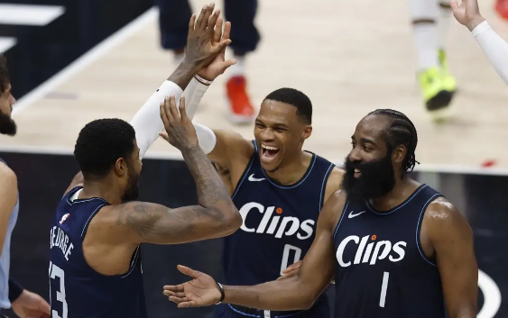 乔治23+7哈登16+13莫兰特两双 无卡船117-106轻取灰熊迎连胜 乔治23+7哈登16+13莫兰特两双 无卡船117-106轻取灰熊迎连胜