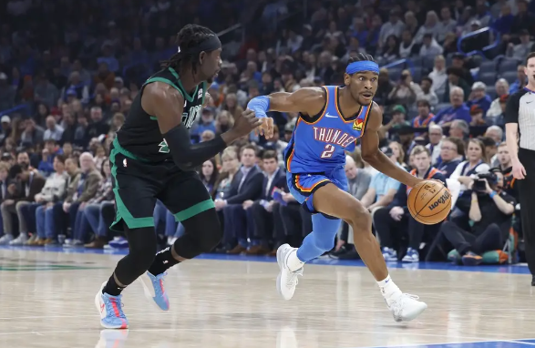 SGA36+6+7 塔图姆30+13+8 波津34+10 雷霆127-123力克绿军 SGA36+6+7 塔图姆30+13+8 波津34+10 雷霆127-123力克绿军