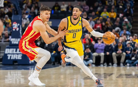 哈利伯顿10+8+18&全队50次助攻 步行者150-116大胜老鹰 哈利伯顿10+8+18&全队50次助攻 步行者150-116大胜老鹰