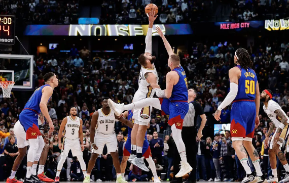 约老师轻松摘三双锡安空砍30分 掘金125-113力克鹈鹕避连败 约老师轻松摘三双锡安空砍30分 掘金125-113力克鹈鹕避连败