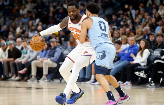 兰德尔24+11阿奴诺比18分 布伦森缺阵尼克斯106-94击败残阵灰熊 兰德尔24+11阿奴诺比18分 布伦森缺阵尼克斯106-94击败残阵灰熊