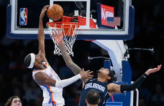 亚历山大37+7班凯罗20分 雷霆112-100击败魔术豪取四连胜 亚历山大37+7班凯罗20分 雷霆112-100击败魔术豪取四连胜