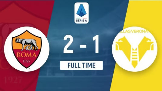 意甲-罗马2-1战胜维罗纳,卢卡库、佩莱格里尼进球 意甲-罗马2-1战胜维罗纳,卢卡库、佩莱格里尼进球