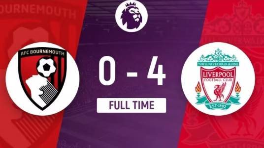 英超-利物浦4-0大胜伯恩茅斯,若塔&努涅斯梅开二度 英超-利物浦4-0大胜伯恩茅斯,若塔&努涅斯梅开二度