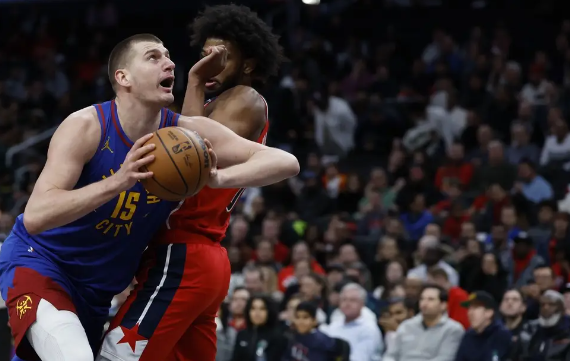 约基奇42+12+8 普尔7中1仅4分 掘金113-104击败奇才 约基奇42+12+8 普尔7中1仅4分 掘金113-104击败奇才