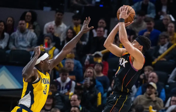 布克空砍62分+绝杀不中 步行者133-131终结太阳7连胜! 布克空砍62分+绝杀不中 步行者133-131终结太阳7连胜!