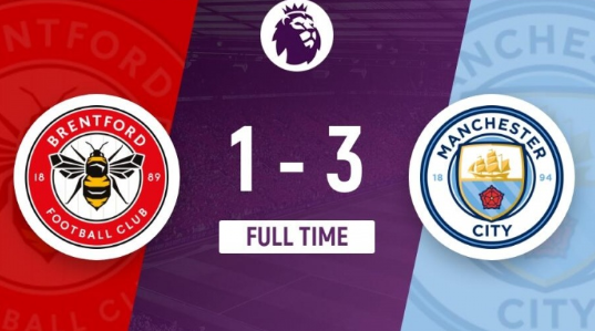 英超-曼城3-1小蜜蜂距榜首2分 福登戴帽蓝月各赛事9连胜 英超-曼城3-1小蜜蜂距榜首2分 福登戴帽蓝月各赛事9连胜