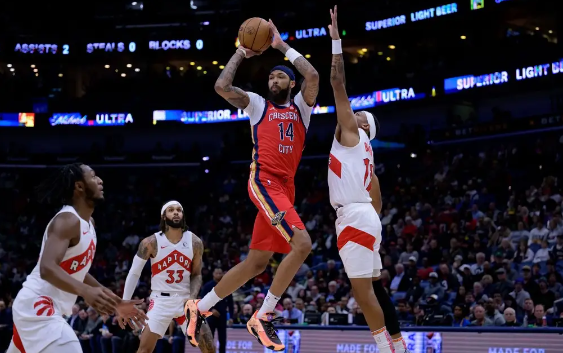 英格拉姆41+9锡安16分 巴恩斯17分猛龙100-137惨败鹈鹕 英格拉姆41+9锡安16分 巴恩斯17分猛龙100-137惨败鹈鹕