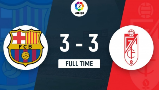 西甲-巴萨3-3战平格拉纳达,亚马尔双响,莱万破门 西甲-巴萨3-3战平格拉纳达,亚马尔双响,莱万破门