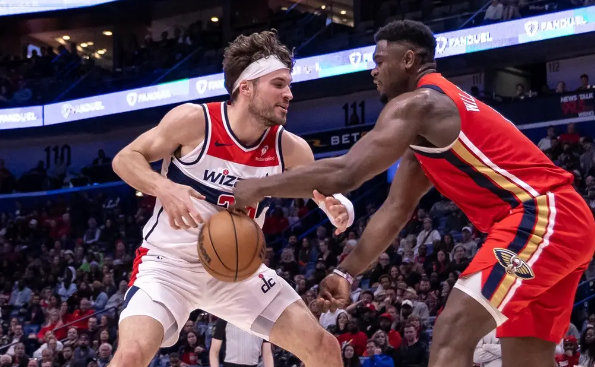 锡安36+6+8 CJ26+6 阿夫迪亚生涯新高43+14 鹈鹕133-126险胜奇才 锡安36+6+8 CJ26+6 阿夫迪亚生涯新高43+14 鹈鹕133-126险胜奇才