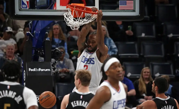 小贾伦29分伦纳德24+8 哈登关键三分快船101-95险胜灰熊 小贾伦29分伦纳德24+8 哈登关键三分快船101-95险胜灰熊