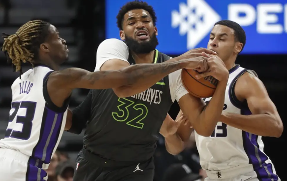 蒙克39分 小萨21+15+8 麦克丹尼尔斯26+7 国王加时124-120力克森林狼 蒙克39分 小萨21+15+8 麦克丹尼尔斯26+7 国王加时124-120力克森林狼