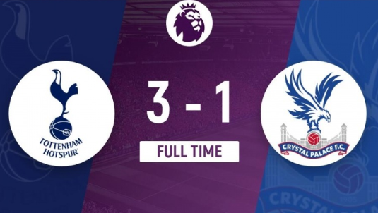 英超-热刺3-1逆转战胜水晶宫 孙兴慜奔袭破门维尔纳建功 英超-热刺3-1逆转战胜水晶宫 孙兴慜奔袭破门维尔纳建功