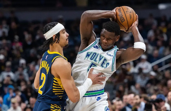 爱德华兹狂轰44分哈利伯顿23+13 森林狼113-111险胜步行者 爱德华兹狂轰44分哈利伯顿23+13 森林狼113-111险胜步行者