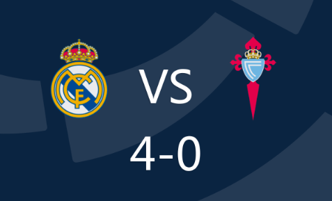 西甲-维尼修斯破门,居勒处子球 皇家马德里4-0塞尔塔 西甲-维尼修斯破门,居勒处子球 皇家马德里4-0塞尔塔