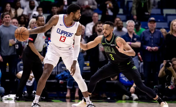 哈登缺阵 锡安34+7 乔治26+5+6 小卡23+7 快船104-112不敌鹈鹕 哈登缺阵 锡安34+7 乔治26+5+6 小卡23+7 快船104-112不敌鹈鹕