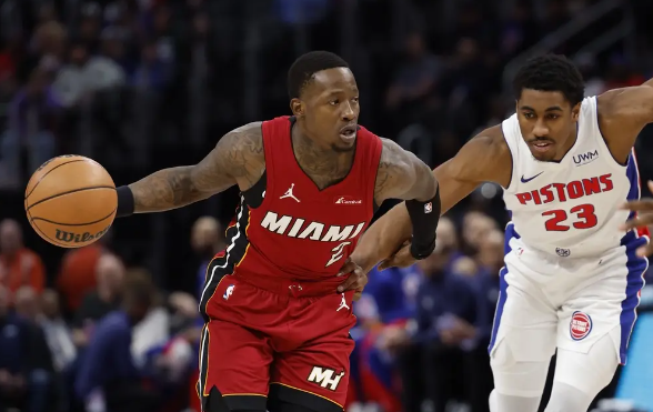 阿德巴约20+17&三分绝杀 邓罗30+5 热火104-101险胜活塞 阿德巴约20+17&三分绝杀 邓罗30+5 热火104-101险胜活塞