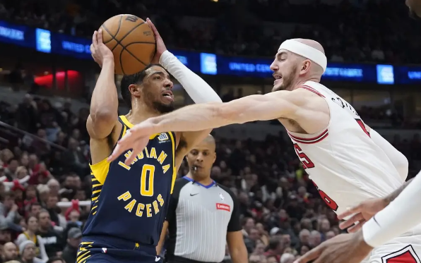 德罗赞27+6 武切维奇22+12 内姆哈德18+5 公牛125-99大胜步行者 德罗赞27+6 武切维奇22+12 内姆哈德18+5 公牛125-99大胜步行者