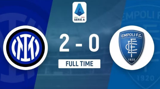 意甲-国米2-0战胜恩波利剩8轮14分领跑 迪马尔科破门国米24轮不败 意甲-国米2-0战胜恩波利剩8轮14分领跑 迪马尔科破门国米24轮不败