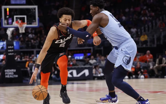 小贾伦40+7坎宁安36分 肯纳德19分灰熊110-108险胜活塞 小贾伦40+7坎宁安36分 肯纳德19分灰熊110-108险胜活塞