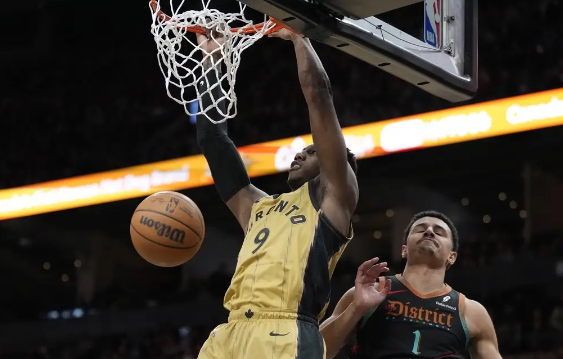 阿夫迪亚32+10奎克利31+13 巴雷特22分猛龙130-122胜奇才 阿夫迪亚32+10奎克利31+13 巴雷特22分猛龙130-122胜奇才