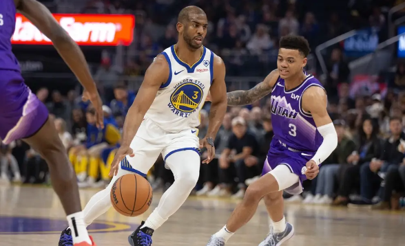 勇士123-116力克爵士 克莱25分 维金斯19分 库里缺战 勇士123-116力克爵士 克莱25分 维金斯19分 库里缺战